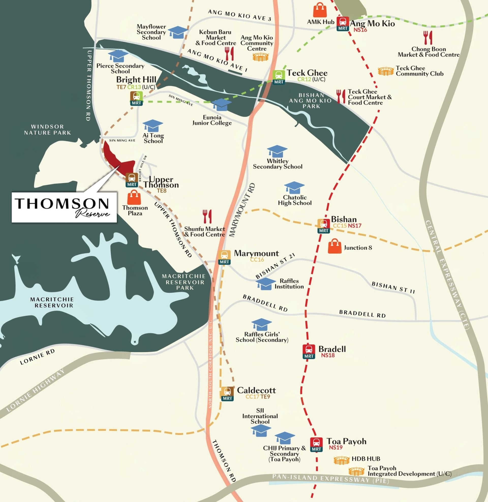Thomson Reserve Location